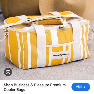 Business & Pleasure Yellow Cooler Bag Fab Fit Fun